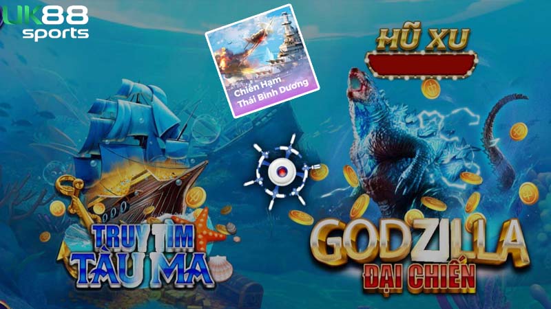 Cực kỳ cuốn hút là game bắn cá Chiến hạm Thái Bình Dương