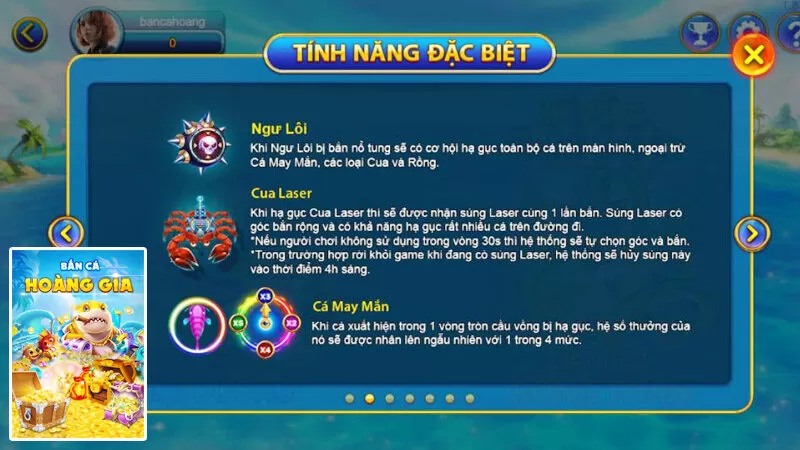 Người chơi cần nắm vững luật Bắn cá Hoàng gia