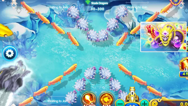 Bắn cá đổi thưởng Ngũ long săn cá nhiều tính năng mới