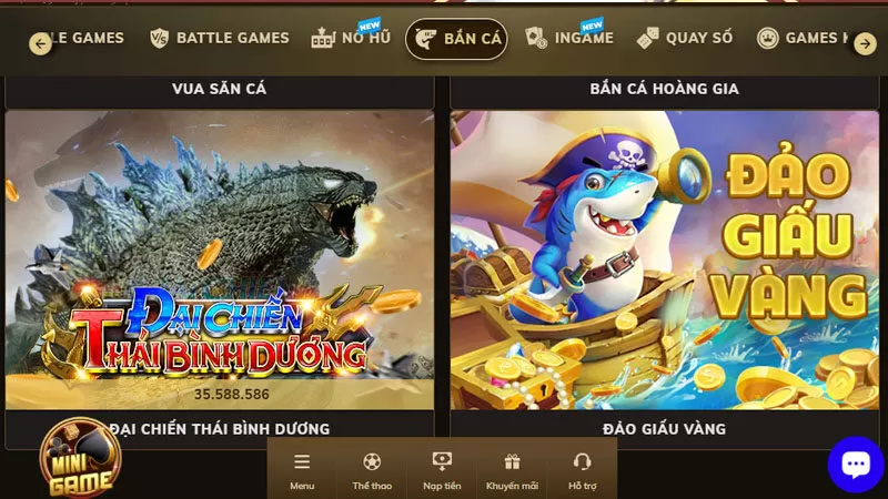 Bắn cá Đảo giấu vàng có nhiều điểm sáng mới lạ